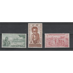 AFRIQUE EQUATORIALE FRANCAISE 1943 SENZA R F 4 VAL MNH MF50126