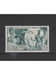 AFRIQUE EQUATORIALE FRANCAISE 1940 EMISSIONE DI LONDRA 14 VAL MNH MF50211
