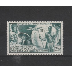AFRIQUE EQUATORIALE FRANCAISE 1940 EMISSIONE DI LONDRA 14 VAL MNH MF50211