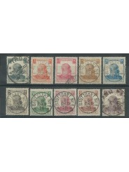 1916 GERMANIA ANTICHI STATI WURTTEMBERG EFFIGIE GUGLIELMO II 10 V USATI MF27739