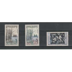 NOUVELLE CALEDONIE - NUOVA CALEDONIA 1953 PRESENZA FRANCESE 4 V MNH MF50132