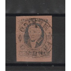 1861 MESSICO MEXICO MIGUEL HIDALGO YVERT 11B USATO 1 VAL MF50184
