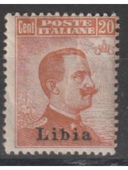1918 LIBIA EFFGIE 1 V....