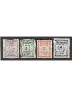 SURINAME 1912 DENTELLATI 12...