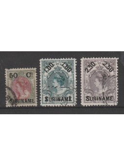 SURINAME 1899 - N° 34/36 -...