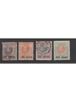 SURINAME 1899 - N° 37/40 -...