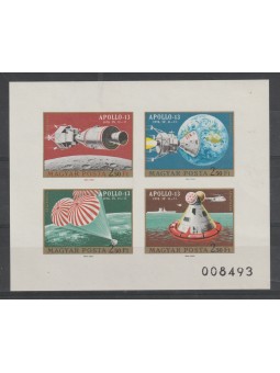 1970 UNGHERIA SPAZIO APOLLO...