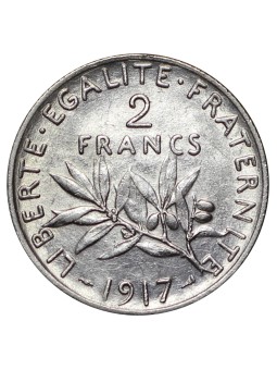 1917 FRANCIA 2 FRANCS -...