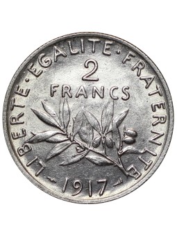 1917 FRANCIA 2 FRANCS -...