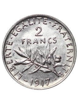 1917 FRANCIA 2 FRANCS -...