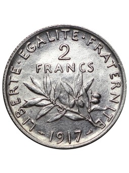 1917 FRANCIA 2 FRANCS -...