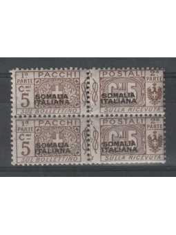 1917 - 19 SOMALIA PACCHI...