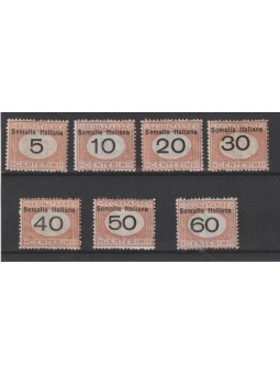 1926 SOMALIA SEGNATASSE...