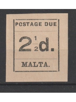 1925 MALTA SEGNATASSE 2...
