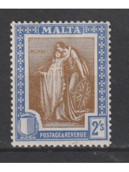 1922 MALTA ALLEGORIE...
