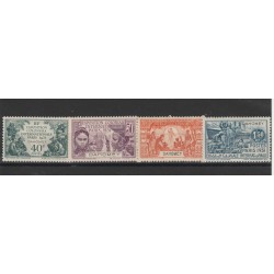 19 DAHOMEY EXPO COLONIALE PARIGI 4 V MLH MF50299