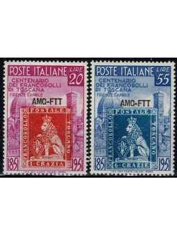 1951 TRIESTE A AMG-FTT CENT...