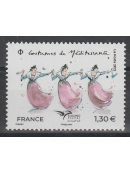 2019 FRANCIA EUROMED POSTAL...