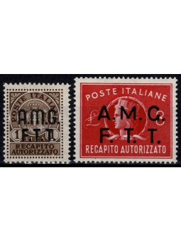 1947 TRIESTE A AMG - FTT...