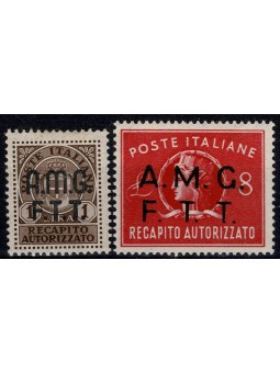 1947 TRIESTE A AMG - FTT...