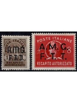 1947 TRIESTE A AMG - FTT...