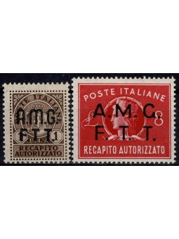 1947 TRIESTE A AMG - FTT...