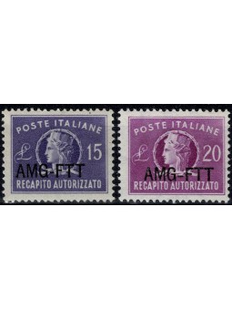 1949 / 52 TRIESTE A AMG-FTT...