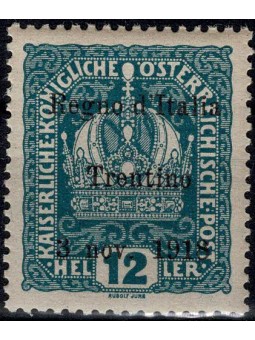 1918 TERRE REDENTE TRENTINO...