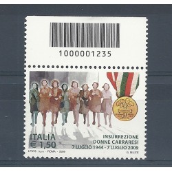 2009 ITALIA CODICE A BARRE...