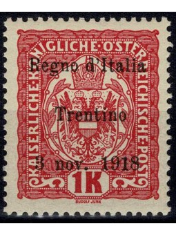 1918 TERRE REDENTE TRENTINO...