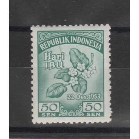 1953 INDONESIA CONGRESSO FEMMINILE YV 73 - 1 V MNH MF50463