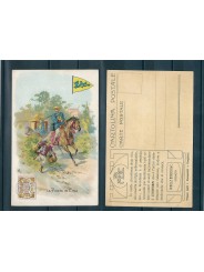 CARTOLINA POSTALE ACHILLE BRIOSCHI LYSOFORM LA POSTA IN CINA MF40918