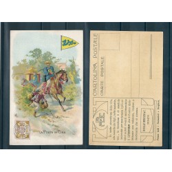 CARTOLINA POSTALE ACHILLE BRIOSCHI LYSOFORM LA POSTA IN CINA MF40918