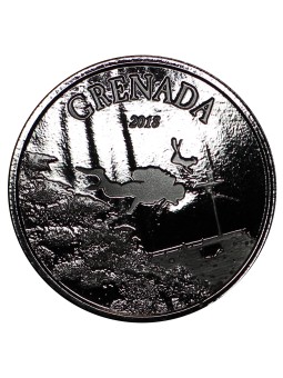 2018 GRENADA 2 DOLLARS...