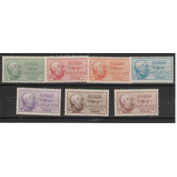1945 SIRIA PRESIDENTE KOUALY 7 MNH YVERT 115-21 MF50621