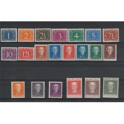 NUOVA GUINEA OLANDESE REGINA GUGLIEMINA YV 1-21 - 21 V MLH MF50594