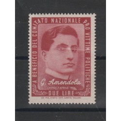 1945 ERINNOFILO PRO VITTIME POLITICHE AMENDOLA MLH MF50673