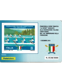 2018 TESSERA FILATELICA...