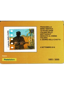 2018 TESSERA FILATELICA...