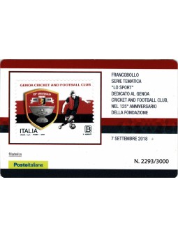 2018 TESSERA FILATELICA...