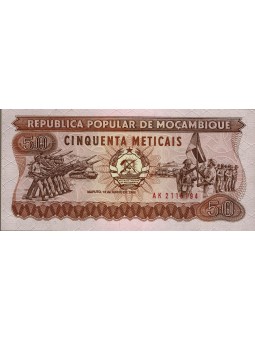 MOZAMBICO 1986 BANCONOTA 50...
