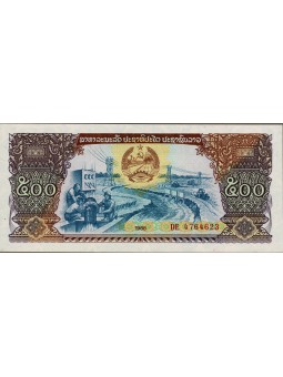 LAOS 1988 BANCONOTA 500 KIP...