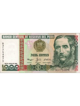 PERU 1988 BANCONOTA 1000...