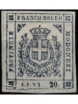 1859 DUCATO DI MODENA GOV....