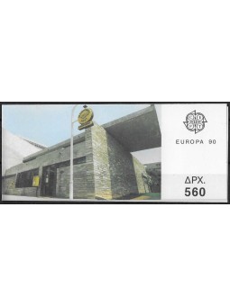 1990 GRACIA EUROPA CEPT...