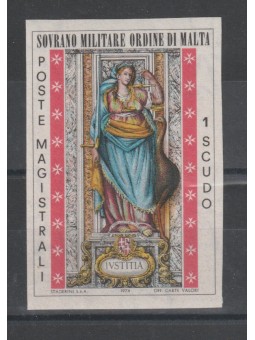 1974 SMOM VIRTU' 1 SCUDO...