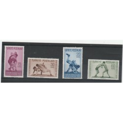 1949 TURCHIA TURKIYE LOTTA LIBERA 4 VAL UNIF 1083-1086 MNH MF50708