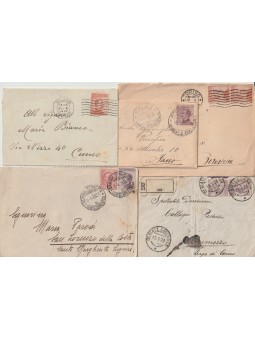 REGNO STORIA POSTALE LOTTO...