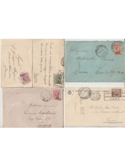 REGNO STORIA POSTALE LOTTO...