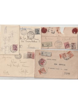 REGNO STORIA POSTALE LOTTO...